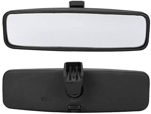 Specchietto Retrovisore Interno Auto, alloggiamento in ABS per specchietto retrovisore interno 814842 Adatto per Peugeot 107/206/106
