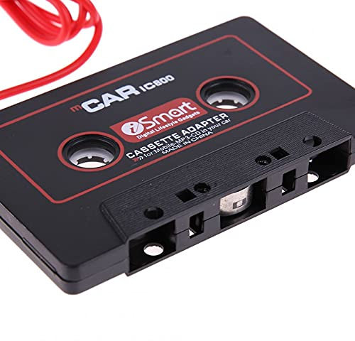 Rheme Car Cassette Adapter - Black 3.5mm Jack MP3 Player Tape Adapter