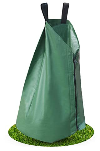 Bewässerungssäcke für Bäume, Robuster 75 L Automatischer Tropfbewässerung Wassersack Baumbewässerung Sack, Bewässerungsbeutel für Bäume, Wasserspeicher für Pflanzen, aus PVC Material (4 Pcs)