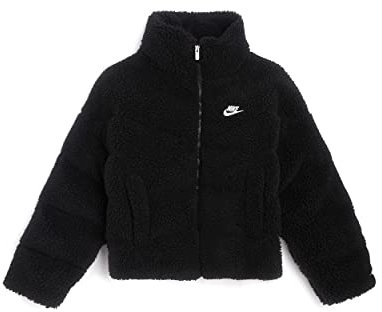 Nike City Sherpa Veste pour femme Black/White L