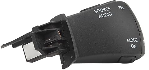 Interruptor de Control de Radio, Interruptor de Música en el Volante, Compatible con Megane IV Scenic IV 2016 a 2022, Control Conveniente de las Funciones de Audio