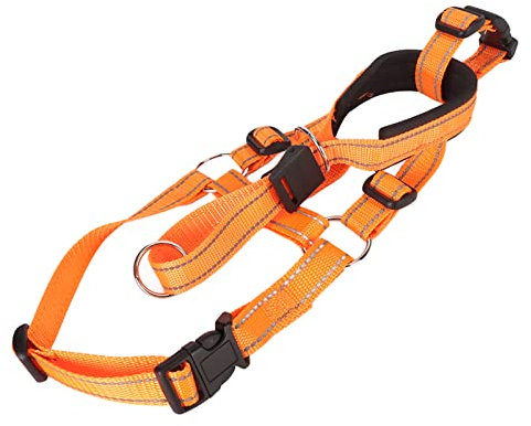 Hundemaulkorb, Maulkorb für Große Hunde, Atmungsaktives Nylon-Hundehalfter, Bulldoggen-Maulkorb, Hundekopfhalter für Kleine, Mittelgroße und Große Hunde, Gegen Beißen, Bellen,