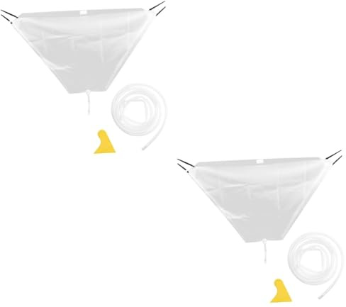 Cabilock Lot De 2 Housses De Nettoyage Pour Climatiseur Out White Put Outil D'Entretien De La Climatisation Housse De Lavage Pour Climatiseur De Nettoyage Mural Pour