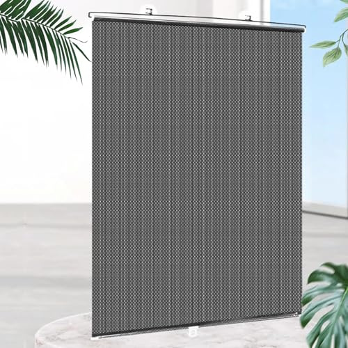 Tenda Oscurante a Rullo con Ventosa,Tende temporanea Portatile,Tenda Avvolgibile per Finestre a Tetto,Persiane Privacy,Tende a Rullo Retrattili,Adatto per auto da ufficio domestico