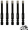 Set di 5 punte diamantate da 6 mm con attacco esagonale, con cera refrigerante per piastrelle in porcellana, marmo, ceramica, pietra, granito, vetro, cemento, piastrelle
