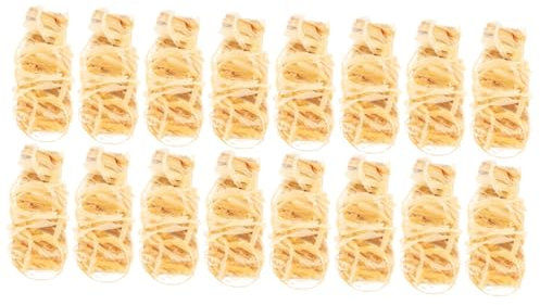 HEMOTON 2 Ensembles Bandes De Bois D'allumage Portable Accessoires De Camping Lumière Entrée Équipement De Camping Allume-feu Extérieur Allume-feu Allume Feu La Cire 8 Pièces * 2