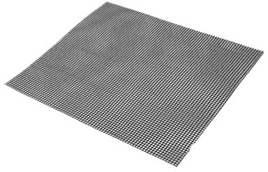 GOXQIT 5 STÜCKE Antihaft-Grillmatte, wiederverwendbar, hitzebeständig, BBQ-Backnetz, Küchen- und Kochmatte, Smoker-Grillmatte, Liner, Zubehör, BBQ-Werkzeug FüR Camping(40x50cm)