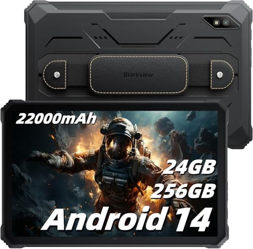 Active 8 Pro Rugged Tablets Android 14 10.36 2.4K Display Helio G99 16GB 256GB Tablet PC 22000mAh