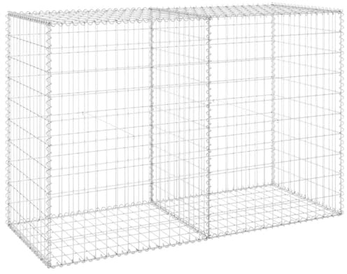 Welded Mesh Gabion Cage 150x60x100 cm Gabion Basket for Retaining Wall in Landscape Design with Covers