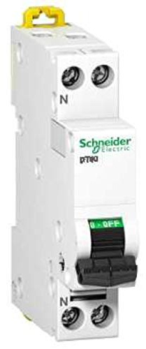 disjoncteur phase + neutre - schneider prodis dt40 - 40 ampères - courbe c - a9n21029