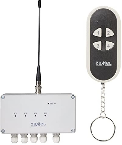 ETERO Funkschalter Set mit Sender, 4-Kanal, RWS-211C/N