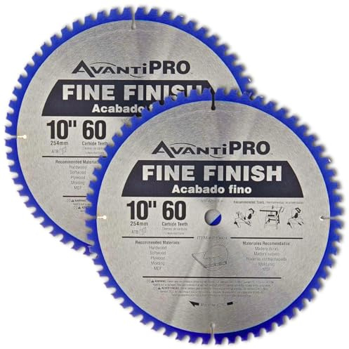 FREUD P106060PP 10 x 60-Tooth Fine Finish Saw Blade