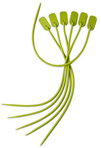 Zeal J343L Silicone Food Ties, Lime