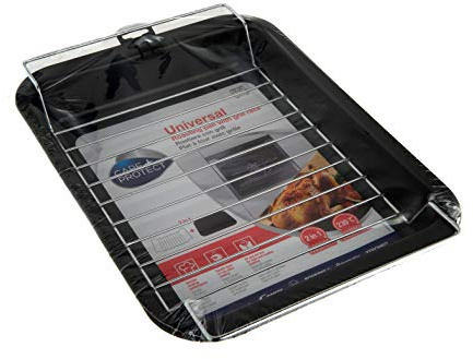 CARE + PROTECT - Plat et grille à rôtir pour four , universel. Double revêtement antiadhésif, 27 x 39 cm