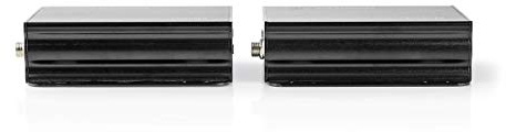Nedis HDMI™-CAT5/6-Extender - 4K bei 30 Hz - Bis zu 50,0 m - HDMI™-Eingang - RJ45-Buchse - HDMI™-Ausgang - RJ45-Buchse - Schwarz