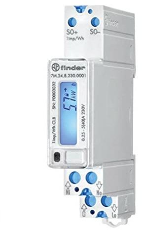 CONTATORE DI ENERGIA DIGITALE FINDER 40A 7E6482300001 7M2482300001