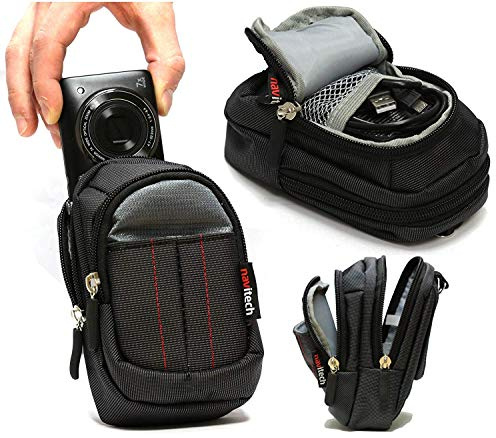 Navitech Black Digital Camera Case Compatible with Canon PowerShot SX510 HS - Digital Camera
