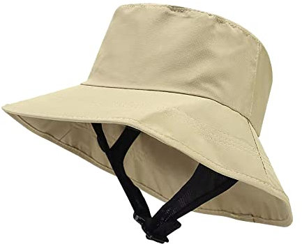 Ifan UPF 50+ Fischerhut für Damen und Herren, Boonie-Hut für Safari, Angeln, Wandern, Camping, Gartenarbeit, beige, M