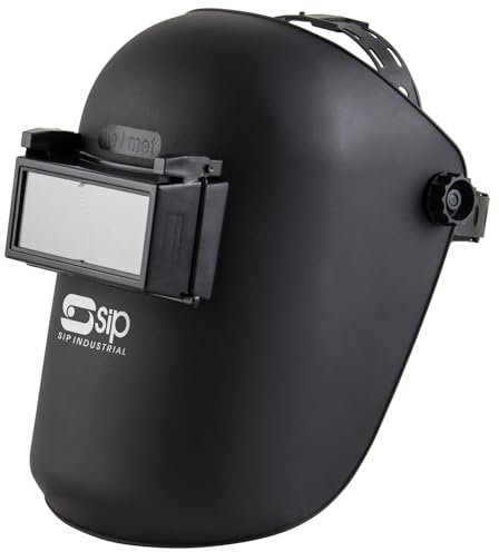SIP Flip-Top Welding Helmet, Easy Viewing Welders Mask Headshield with Padded Headband
