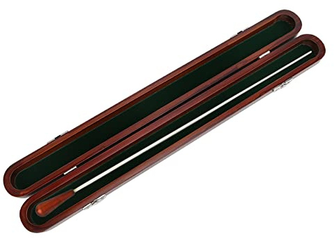 Dirigenten-Baton-Koffer aus Rotem Holz, Leichte Orchester-Baton-Box, Orchesterdirigent, Dirigieren von Spieluhren, Schutzhülle für Künstler, Kantor,Lehrer,Handgefertigte Musikteile