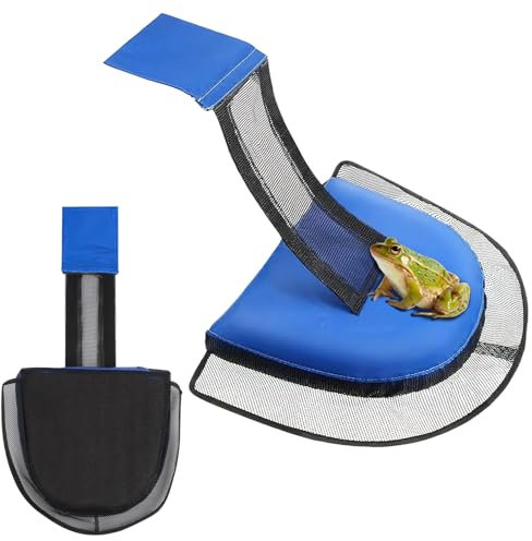 dellyy Rampa de Escape de Rescate para Animales Pequeños, Accesorios Piscina, Rampa de Escape de Rescate de Animales para Piscina, Adecuado para Ranas, Tortugas, Pájaros y Otros Animales Pequeños