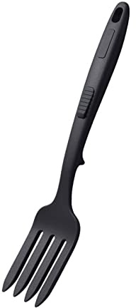 Forchetta flessibile in silicone Forchette da cucina Grande Forchetta da cucina Forchette da insalata Accessori da cucina in silicone per cucinare