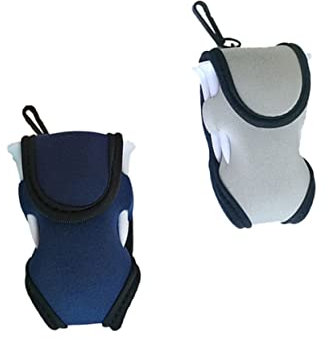Anneome 2stücke Mini-ballbehälter Tasche Beutel Halter Organizer Für Männer Und Frauen Einfach Zugänglich Mit Klebstoff Schützt Bälle Vor Erschütterungen Und Reibung Tragbar
