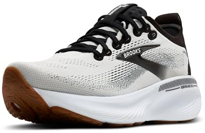 Brooks Women’s Adrenaline GTS 25 Supportive Running & Walking Shoe - White/Black/White - 7.5 Medium
