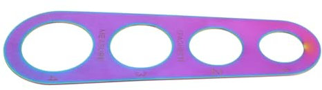 VERDANVERSE Misuratore Spaghetti Acciaio Inossidabile Strumento Di Misurazione Per Porzioni Precise Per Diverse Porzioni Design Compatto e Facile Da Riporre Utensile Da Cucina Per Ogni