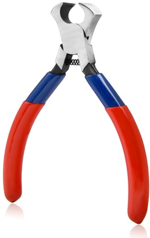 GOLD DEER Mini End Nippers Precision End Cutters Small End Cutting Plier Nail Puller Tool for Carpenter Jewelry Pliers for Beading Jewelry Making Wire Cutting DIY Craft Hobby Supplies