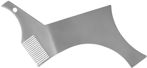 Edelstahl Mann Bart Styling Schablone Führungskamm Für Mann Leichtes Flexibles Form Trimmer Werkzeug Edelstahl Bart Styling