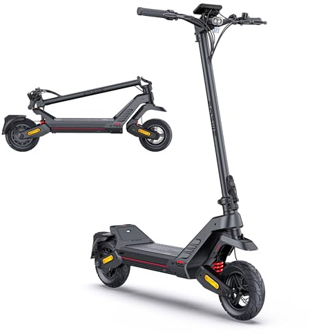 ENGWE Y700 Monopattino Elettrico da 500W, Dotato di Bluetooth e Controllo APP, Sblocco NFC, Batteria da 48V 18.2Ah, Doppia Sospensione e Doppi Freni a Disco Scooter Elettrico