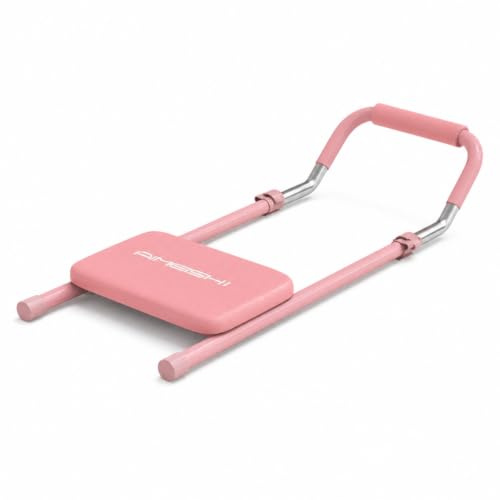Hellery Banc Sit-Up Pliable Appareil Abdominaux avec Siège Rembourré Réglable Entraîneur Abdominal pour Maison, Appartement