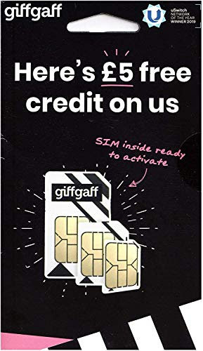 Giffgaff O2 4G Multi Sim Card