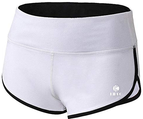 Kipro Damen Mini Sport Kurze Hosen Tights Shorts- Laufshorts Fitness Yoga Leggings XS-2XL