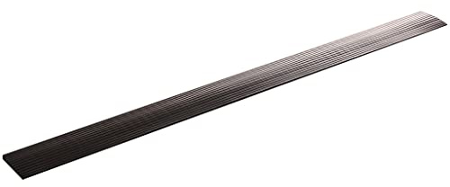 Türschwellenrampe Auffahrrampe Rollstuhl Rollator Rampe barrierefrei 8 mm hoch Schwarz