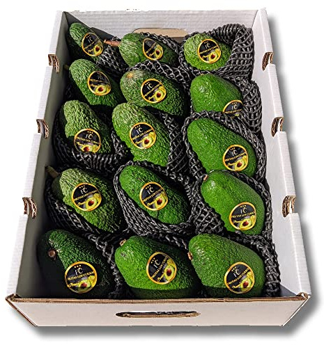 Aguacate Hass Origen Internacional Pack 4 kg - Aguacates Frescos Seleccionados - Ideales para Guacamole, Tostadas, Ensaladas y Recetas Saludables