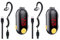 SMP Mini Walkie Talkie, radio portatile a due vie con trasmettitore FM per ristoranti, sport all'aperto, supermercati, ospedali, PMR446, 16 canali Walkie-talkie Professionali Ricaricabili, 2Pcs