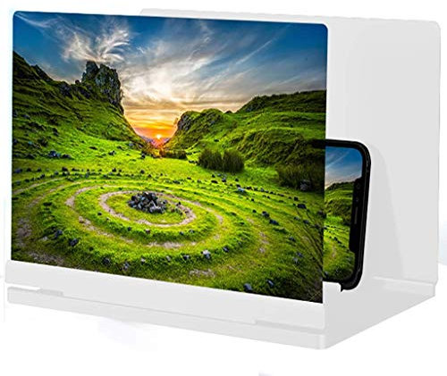 Gadgets de proyector de teléfono de películas 3D para Regalos Lupa de Pantalla de teléfono móvil de 14 / 20 /32 , Lupa de teléfono móvil, Amplificador de Pantalla HD 3D Plegable para películas