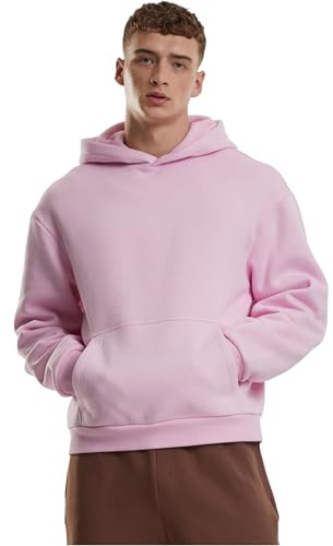 Urban Classics Sudadera con Capucha de los Hombres, 70% Algodón 30% Poliéster, Rosa Suave, M
