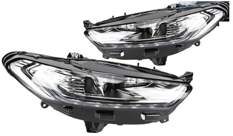 Cubierta de lente de faro Faro De Estilo De Coche Para Ford Para Fusion Para Mondeo H7 D2H 2013-2016 Linterna LED Para Cabeza Hid Señal Dinámica Bi Xenon Haz LED Coche Lámpara Cubierta(Led Projector L