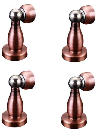 Anti-Tor-Aufprall, Edelstahl-Schlafzimmer-Anti-Tür-Kollisions-Türstopper, Bodensauger, Tür-Kollisions-Türstopper(Copper)