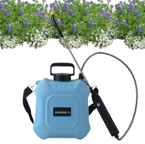 Pulverizador Jardín Mochila Portátil con Tanque De Agua De 5/8 L