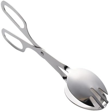 STOBAZA Pinzas Inoxidable para Servir Ensalada y Pan Diseño Ergonómico Antideslizante Aptas para Buffet y Cocina Profesional