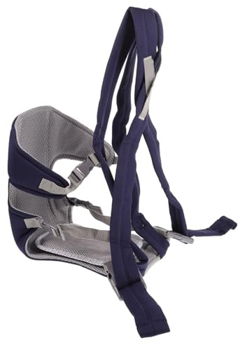 Toddmomy Portabebés Ajustable y Transpirable Para Bebés Meses Mochila Ergonómica Con Soporte Reforzado Para Cabeza y Espalda Color Azul Carga Para Paseo y Vacaciones Familiares