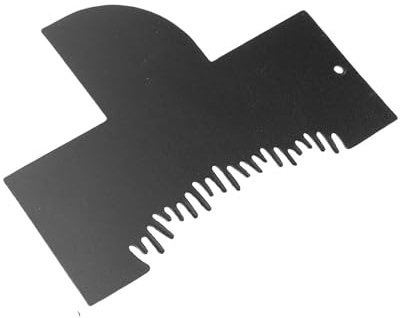 Dioche Strumento per Modellare l'attaccatura dei Capelli, Scheda Guida per Barbiere con Linee Indicatrici di Misurazione, Strumento per Modellare l'attaccatura dei Capelli Riutilizzabile,