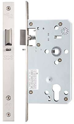Zoo zdl7260nl Einsteckschloss DIN Nachtriegel Tür Fall Körper Dornmaß 60 mm Satin Edelstahl