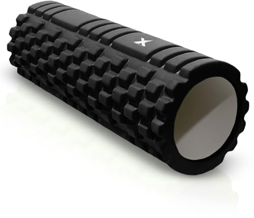 Xn8 Foam Roller 33cm - Deep Tissue Massage Roller for Back, Legs and Full Body Fitness & Recovery – Trigger Point Physio Therapy, Yoga, Pilates & Exercise, Fitness Rollers for Home, Gym and Runners