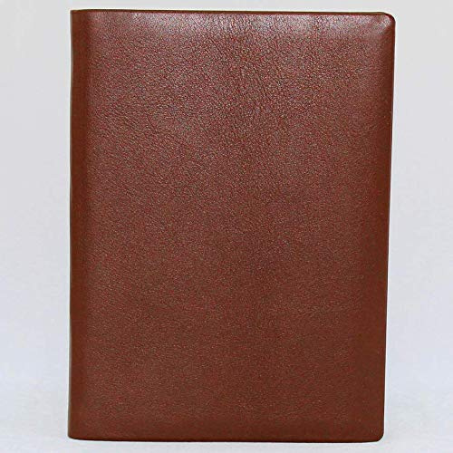 Adressbuch Leder hochkant in verschiedenen Farben (braun)