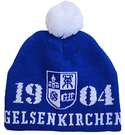 Gelsenkirchenmütze, Gelsenkirchen Mütze, Beanie (Meine Stadt - Mein Verein), Gelb, 59